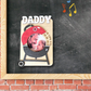 Wooden Photo Magnet for Dad – Personalized Father’s Day Gift