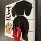 Dog Leash Hanger – Custom Wooden Wall Hook for Pet Lovers