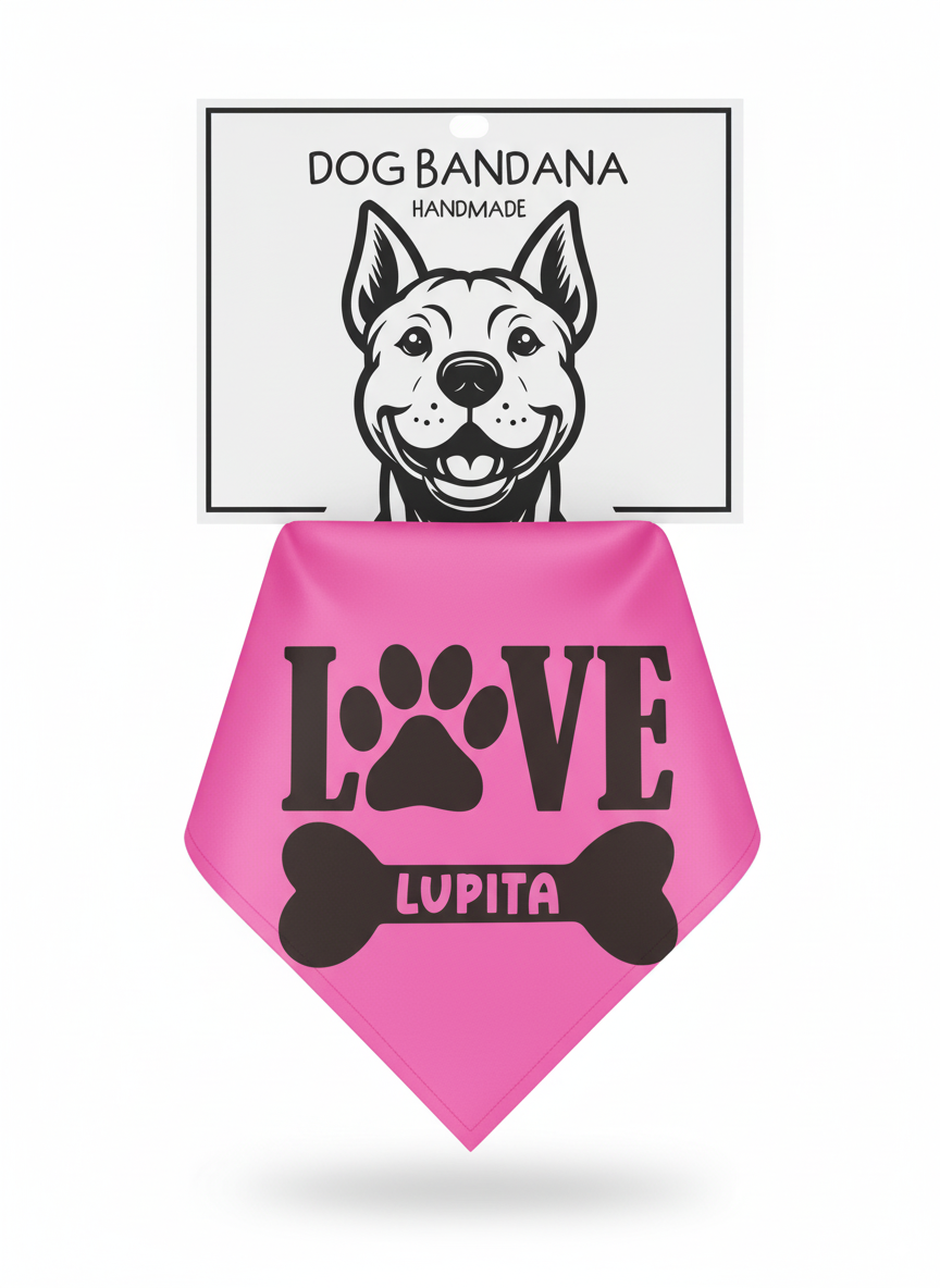 Personalized Dog Bandana