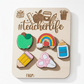#TeacherLife Wooden Magnet Set