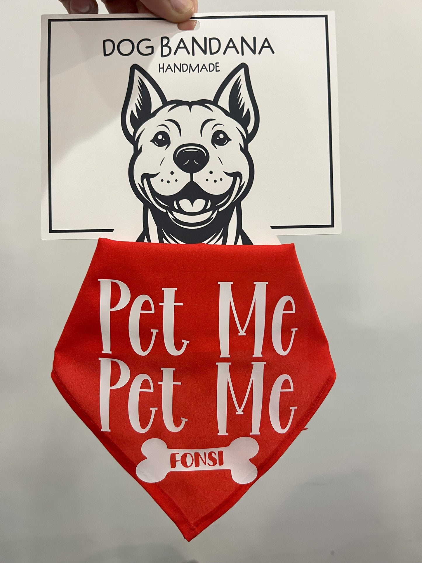 Personalized Dog Bandana