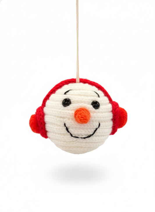 Cozy Yarn Christmas Ornaments