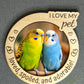 Personalized Pets Magnet Frame – Custom Wooden Pet Photo Frame