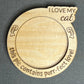 Personalized Pets Magnet Frame – Custom Wooden Pet Photo Frame