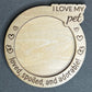 Personalized Pets Magnet Frame – Custom Wooden Pet Photo Frame