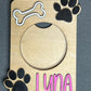 Personalized Pets Magnet Frame – Custom Wooden Pet Photo Frame